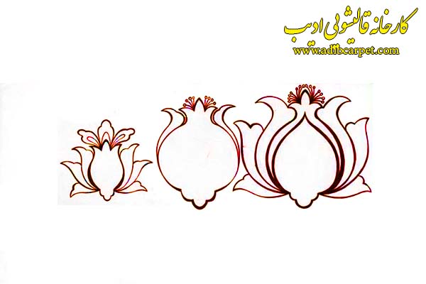 نقاشی گل لاله عباسی