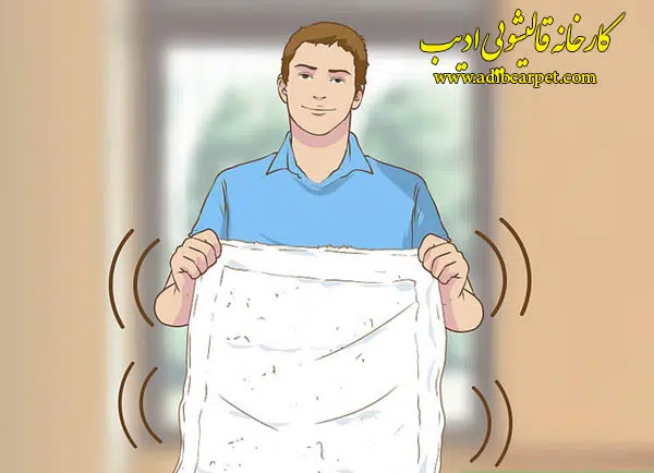 قالیشویی و شستشوی فرش روشن و سفید