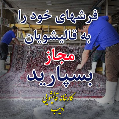 آیا قالیشویی ادیب مجاز است؟