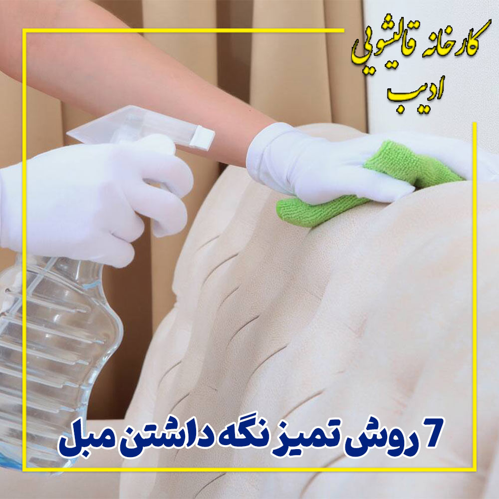 اموزش تمیز نگه داشتن مبل
