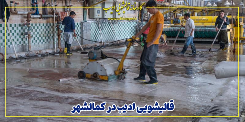 قالیشویی ادیب در کمالشهر