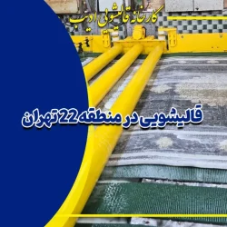 قالیشویی در منطقه 22 تهران